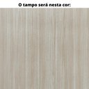 Ver imagem 3 de Mesa de Reunião Retangular 260 X 120 Cm Pé Tubular Pe25 em Mdp Cor Nogueira Casablanca Base