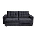 Ver imagem 3 de Sofá Retrátil e Reclinável 2,10m Suede Coliseu