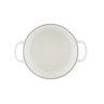 Panela Corações 22cm Le Creuset Signature 3,3L Branco - 4