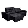 Sofá Retrátil e Reclinável 3,10m Suede Coliseu - 4
