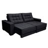 Sofá Retrátil e Reclinável 3,10m Suede Coliseu - 2