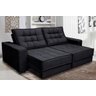 Sofá Retrátil e Reclinável 3,10m Suede Coliseu - 1
