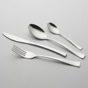 Ver imagem 1 de Kit 24 Talheres Faqueiro Home&co Madison Aço Inox Prateado Faca Colher Garfo