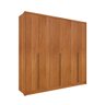 Guarda Roupa Casal 100% Mdf 6 Portas 6 Gavetas Realeza Tcil Tcil Móveis Guarda Roupa Casal Realeza 1 - 2