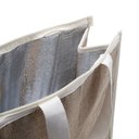 Ver imagem 6 de Bolsa Térmica 18L Interior Alumínio Juta Sintética Espaçosa