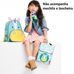 Garrafa Infantil Flip 384 Ml Zoo Unicornio - Skip Hop - 3