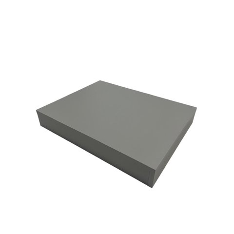 Tampa de Proteção Fogão Cooktop 4 Bocas em Mdf Cinza 52x60