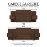 Cabeceira Recife Extensível Cedro - PR Móveis - 5