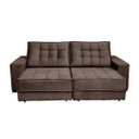 Ver imagem 3 de Sofá Retrátil e Reclinável 2,30m Suede Coliseu