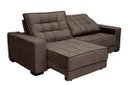 Ver imagem 4 de Sofá Retrátil e Reclinável 3,10m Suede Coliseu