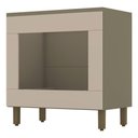 Ver imagem 1 de Balcão Forno de Embutir Évelin com Tampo para Cooktop Duna Cristal - Henn