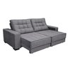 Sofá Retrátil e Reclinável 3,10m Suede Coliseu - 2