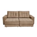 Ver imagem 3 de Sofá Retrátil e Reclinável 2,50m Suede Coliseu