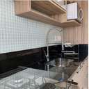 Ver imagem 3 de Pastilha de Vidro de 30cm x 30cm Glass Mosaic Branco
