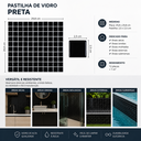 Ver imagem 3 de Pastilha De Vidro de 30cm X 30cm Glass Mosaic
