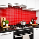 Ver imagem 4 de Pastilha de Vidro Matisse de 30cm x 30cm Rende Glass Mosaic Vermelho