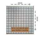 Ver imagem 2 de Pastilha de Vidro Matisse de 30cm X 30cm Rende Glass Mosaic