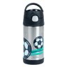 Garrafa Garrafinha Térmica Infantil Thermos 355ml Futebol - 2