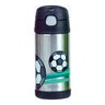 Garrafa Garrafinha Térmica Infantil Thermos 355ml Futebol - 5