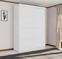 Ver imagem 5 de Guarda Roupa Solteiro Belmont 2 Portas Branco