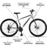 Bicicleta Aro 29 Dropp Sport 21v Garfo Rígido Quadro 19 Branco/Preto - 4