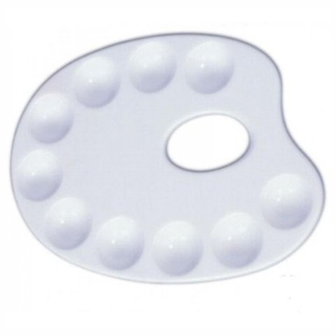 Paleta Pintura Godê Godet Bandeja Oval 23x17 12421 Trident