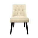 Ver imagem 3 de Cadeira De Jantar Bela Capitone Suede Bege