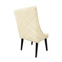 Ver imagem 4 de Cadeira De Jantar Bela Capitone Suede Bege