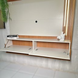 Painel Arthus 1.6 - Freijó/off White Caemmun Industria e Comercio de Moveis Ltda - 2