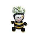 Ver imagem 1 de Cachepot Abelhinha em Cerâmica Pintado a Mão