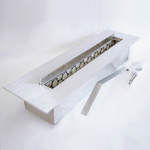 Queimador 70cm p/ Lareira Ecológica a Álcool 92.8 ou Etanol - Ampato 70cm