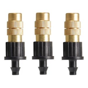 Kit 10 Nebulizador Cobre para Estufa Irrigação Microtubo 4mm