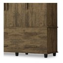 Ver imagem 5 de Roupeiro Triplex Guarda Roupas Londres Casal 6 Portas Amend. Trinobel