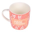 Ver imagem 3 de Caneca Ceramica 400ml Frase Fofura e Coragem Uatt