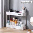 Ver imagem 7 de Prateleira Multiuso Cozinha Banheiro Escritório 4 Andares com Rodinha - Branco