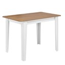 Ver imagem 1 de Mesa Retangular Delta Nicoli - 110x68 Mdf/mdp 15mm Branco/mel – Sonetto
