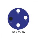 Ver imagem 1 de Plugue Móvel Industrial 3p+t 16 a 220-250 Vca 9 H Tramontina