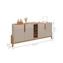 Ver imagem 6 de Buffet Adega Ranger Off White Cedro