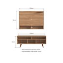 Ver imagem 3 de Rack com Painel para TV até 50 Polegadas 136CMX90CM Chicago Califórnia