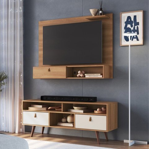 Rack com Painel para TV até 50 Polegadas 136CMX90CM Chicago Califórnia