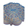 Mandala MDF Pitz 3D Pintada, 6 Camadas 40x40 cm, Quadro Decorativo. CÓD: MO005406P - 2