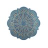 Mandala MDF Pitz 3D Pintada, 6 Camadas 40x40 cm, Quadro Decorativo. CÓD: MO005406P - 1