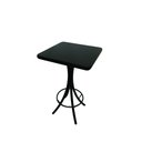 Ver imagem 3 de Mesa de Barzinho Madeira Alta Quadrada com 4 Lugares Preto