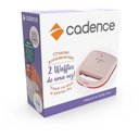 Ver imagem 7 de Maquina de Waffle Cadence Maker Rosa 220v