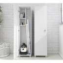 Ver imagem 3 de Armário para Lavanderia 1 Porta Am3107 Branco Tecno Mobili