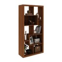 Ver imagem 5 de Estante Aparador Uso Horizontal Ou Vertical E1712 Amendoa Tecno Mobili