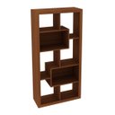 Ver imagem 3 de Estante Aparador Uso Horizontal Ou Vertical E1712 Amendoa Tecno Mobili