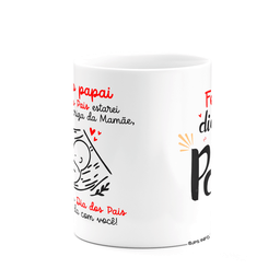 Caneca Dia Dos Pais - Querido Futuro Papai de Menina - M2 - 3