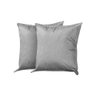 Kit 2 Almofadas Decorativas Bali Linho Cinza - 1