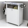 Tábua de Passar Roupa 01 Porta Cesto Tp3020 Branco Tecno Mobili - 3